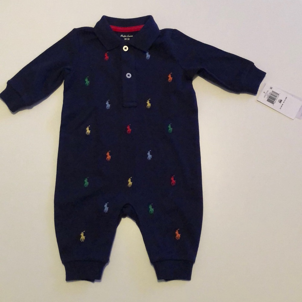 Ralph Lauren polo onesie